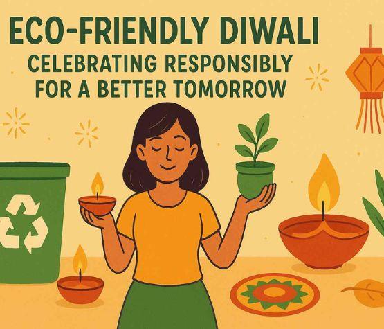 Eco-Friendly Diwali: Celebrating Responsibly for a Better Tomorrow